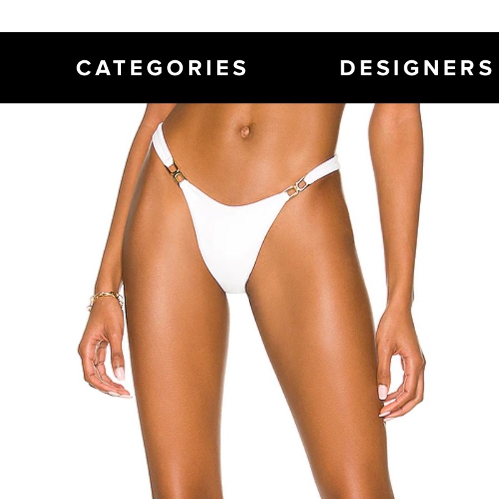 Lovewave Dev Bikini Bottoms in White
